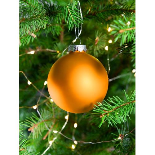 Елочный шар Finery Matt, 8 см; - купить подарки с логотипом в Воронеже