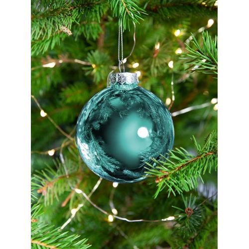 Елочный шар Finery Gloss, 8 см; - купить подарки с логотипом в Воронеже