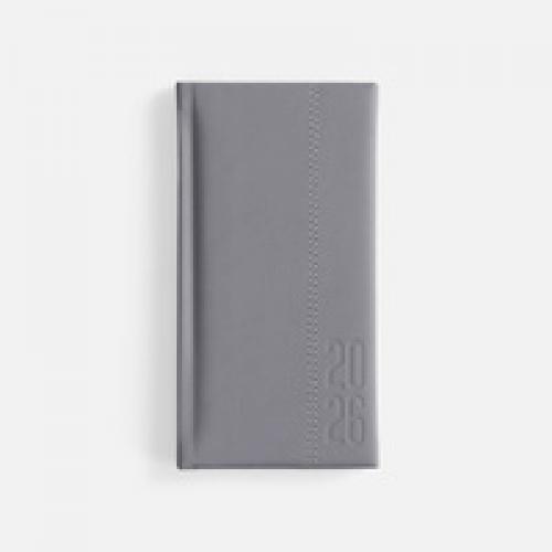 Еженедельник Baza, датированный, серый