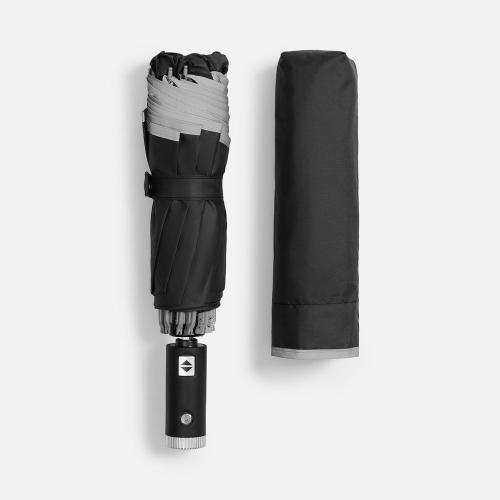 Зонт обратного сложения Norsken с фонариком; - купить подарки с логотипом в Воронеже