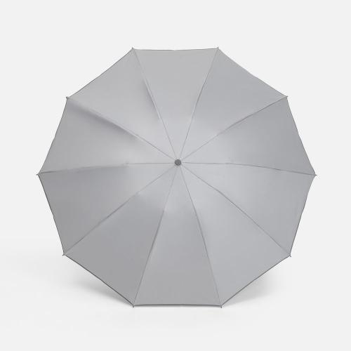 Зонт обратного сложения с ручкой-карабином Foldberry; - купить необычные подарки в Воронеже