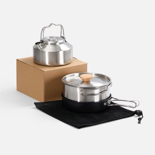 Набор туристической посуды Stackado; - купить бизнесс-сувениры в Воронеже