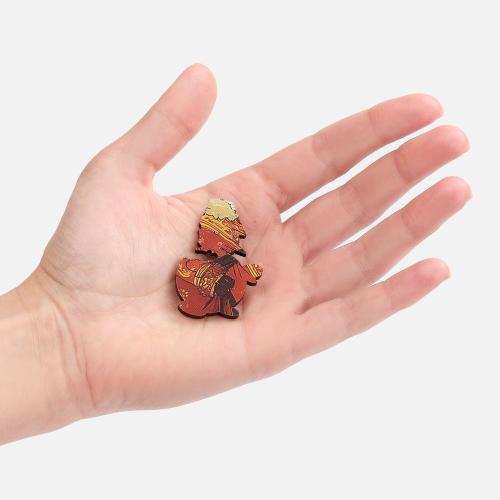 Пазл фигурный «Дед Мороз»; - купить именные сувениры в Воронеже