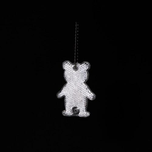 Пешеходный светоотражатель с цепочкой «Мишка»; - купить необычные сувениры в Воронеже