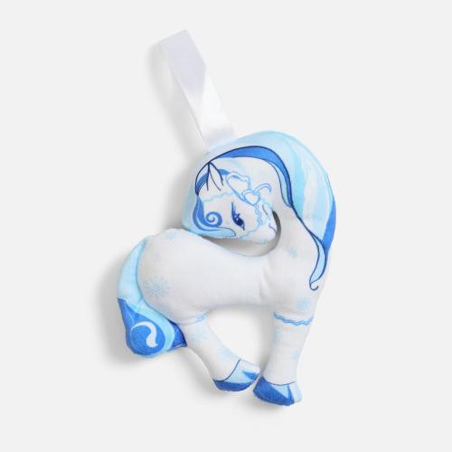 Мягкая игрушка — подвеска «Снежка»; - купить необычные подарки в Воронеже