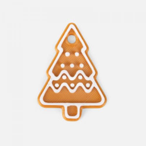 Мини-подвеска «Пряник», 3D-печать на заказ, елочка