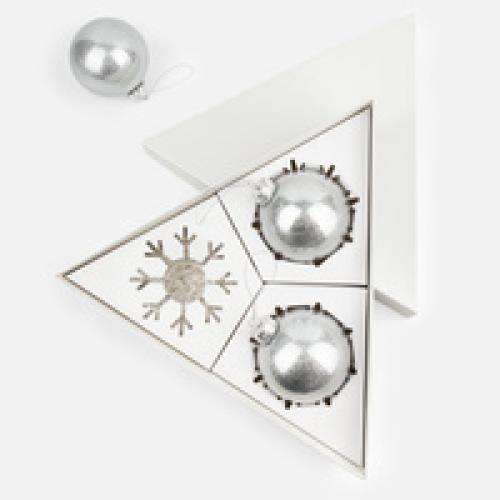 Набор Finery Trio, серебристый