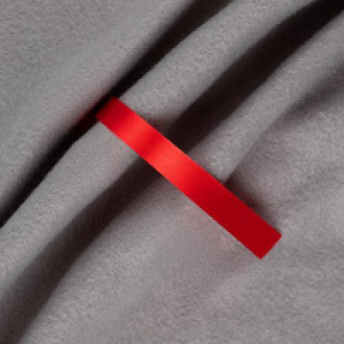 Лента сатиновая Satin 10 S, красная, 10 см