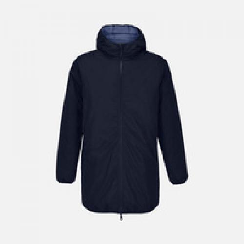 Куртка-парка унисекс Reverse, темно-синяя