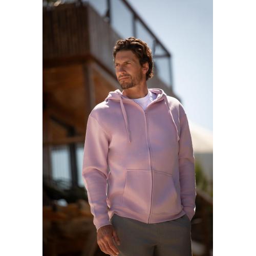 Толстовка мужская на молнии с капюшоном Amsterdam; - купить подарки с логотипом в Воронеже