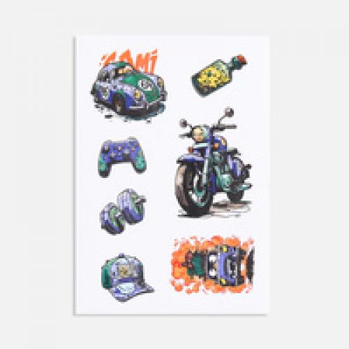 Стикерпак бумажный Thematik, для мужчин