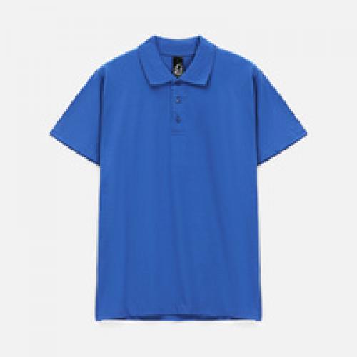 Рубашка поло мужская Prescott Men 170, ярко-синяя (royal)