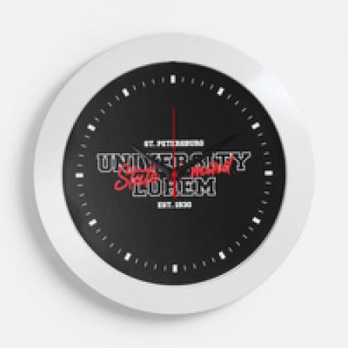 Часы настенные Vivid Large, белые