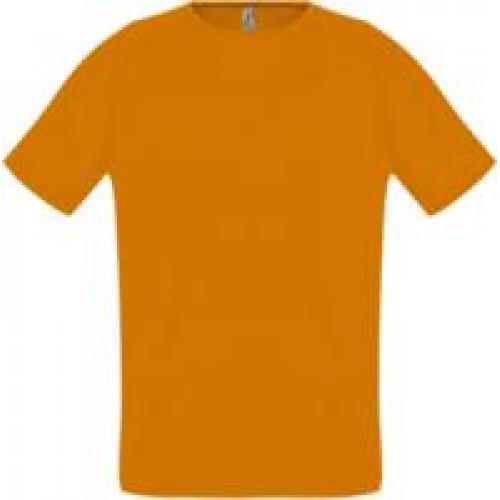 Футболка унисекс Sporty 140, оранжевый неон
