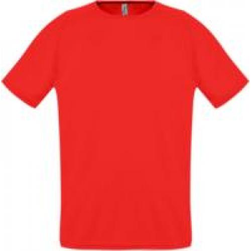 Футболка унисекс Sporty 140, красная
