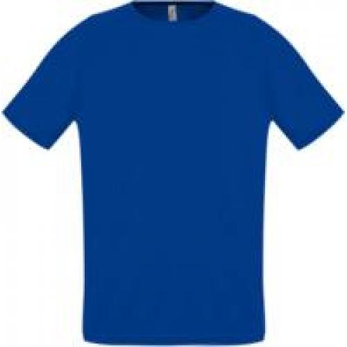 Футболка унисекс Sporty 140, ярко-синяя