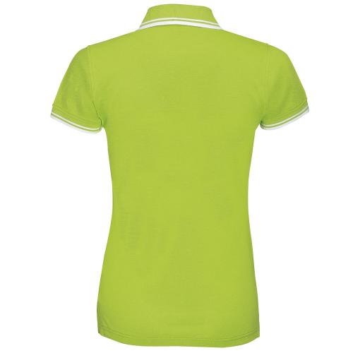 Рубашка поло женская Pasadena Women 200 с контрастной отделкой; - купить необычные подарки в Воронеже