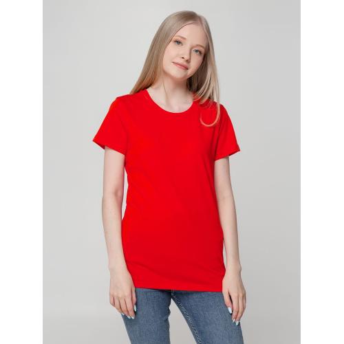 Футболка женская T-bolka Lady; - купить подарки с логотипом в Воронеже