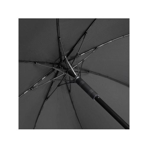 Зонт-трость 7915 Carbon с куполом из переработанного пластика, полуавтомат; - купить именные сувениры в Воронеже