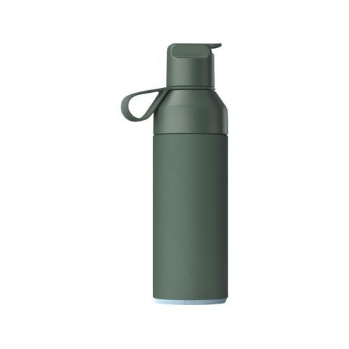 Бутылка-термос для воды Ocean Bottle GO объемом 500 мл - Зеленый лесной; - купить необычные подарки в Воронеже