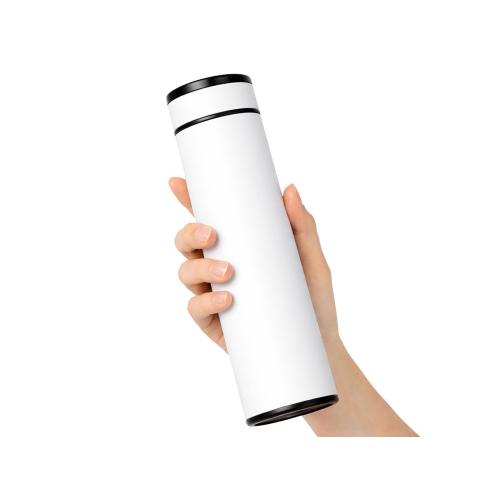 Вакуумный термос Vacuum Flask C1, soft touch, 420мл; - купить подарки с логотипом в Воронеже
