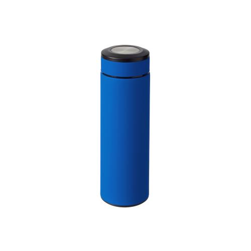 Вакуумный термос Vacuum Flask C1, soft touch, 420мл, синий