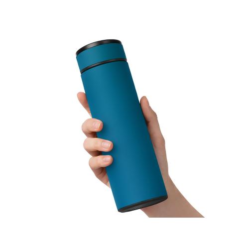 Термос Confident с покрытием soft-touch 420мл; - купить подарки с логотипом в Воронеже