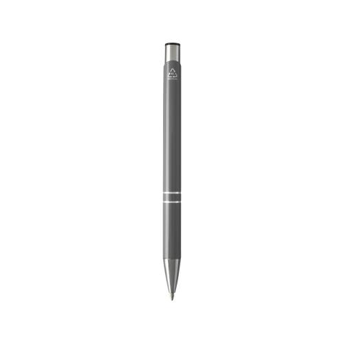 Шариковая ручка Moneta из переработанного алюминия - Серый; - купить необычные подарки в Воронеже