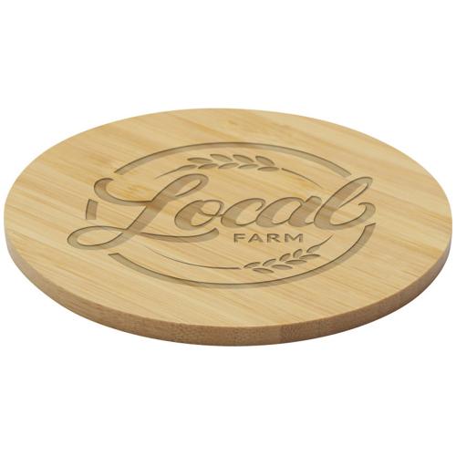 Бамбуковая подставка Cha - Натуральный; - купить именные сувениры в Воронеже