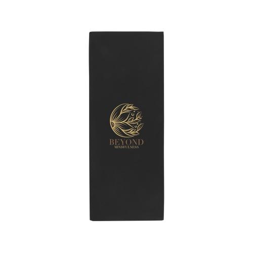 Althea спортивное полотенце 30х80 см - сплошной черный; - купить именные сувениры в Воронеже