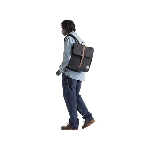 Herschel City рюкзак из переработанного материала объемом 16 л - Серый яркий; - купить именные сувениры в Воронеже