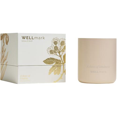 Ароматическая свеча Wellmark Echoes of Kindness- Ecru бежевый; - купить именные сувениры в Воронеже