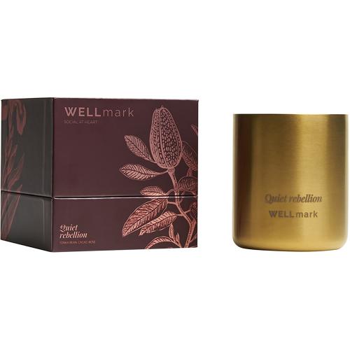 Ароматическая свеча Wellmark Quiet Rebellion - Золотой; - купить именные сувениры в Воронеже