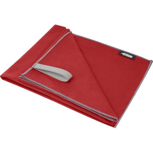 Pieter сверхлегкое быстросохнущее полотенце из переработанного РЕТ-пластика; - купить именные сувениры в Воронеже