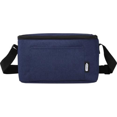 Tundra сумка-холодильник на 6 банок из переработанного РЕТ-пластика - Heather navy; - купить необычные подарки в Воронеже