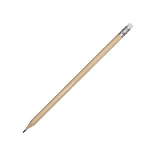 Шестигранный карандаш с ластиком Presto; - купить бизнесс-сувениры в Воронеже