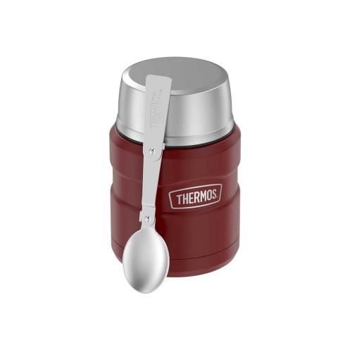 Термос из нерж. стали с ложкой тм THERMOS SK3000 MRR 0; - купить необычные подарки в Воронеже
