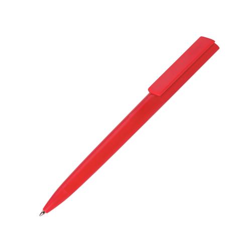 Ручка пластиковая шариковая Taper Solid, матовый красный