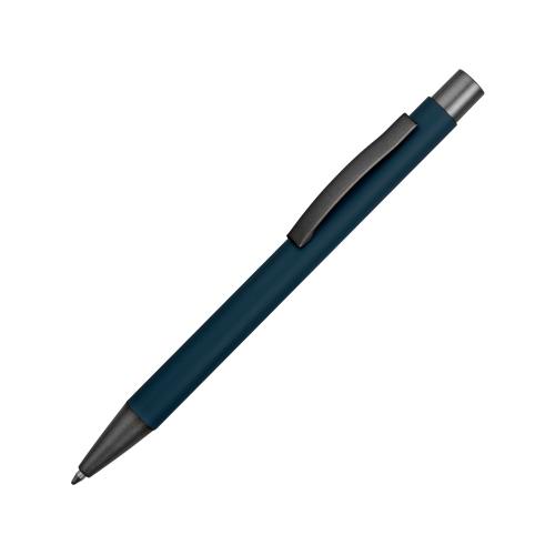 Ручка металлическая soft-touch шариковая Tender, полуночный синий
