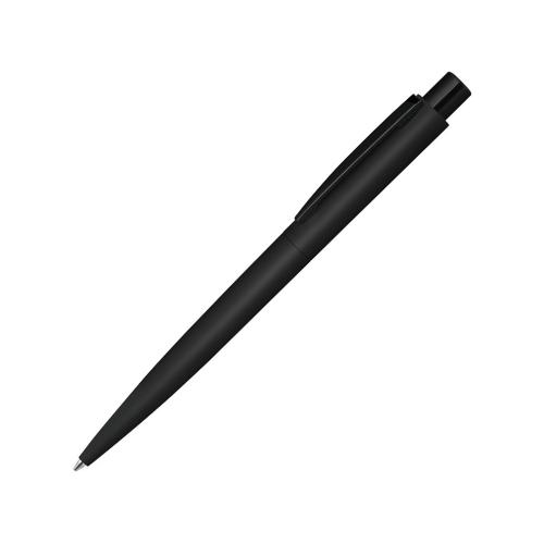 Ручка шариковая металлическая LUMOS M soft-touch, черный