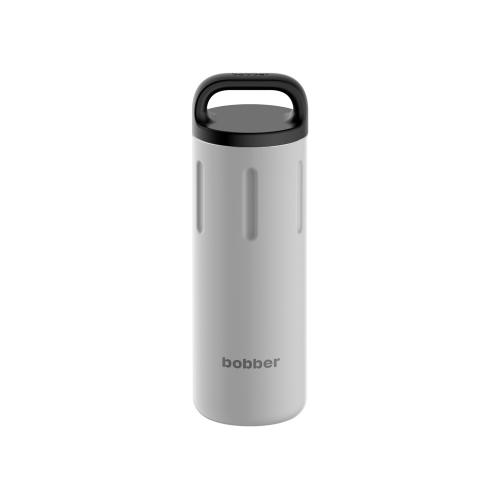 Вакуумный термос бытовой с керамическим покрытием, тм bobber, 770 мл. Артикул Bottle-770 Sand Grey (серый)