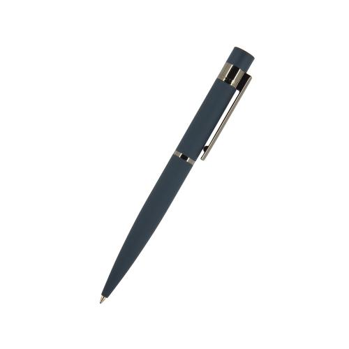 Ручка шариковая автоматическая BrunoVisconti VERONA цвет корпуса синий, soft-touch, 1 мм, синяя