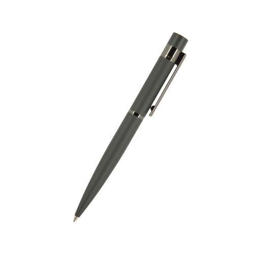 Ручка шариковая автоматическая BrunoVisconti VERONA цвет корпуса серый, soft-touch, 1 мм, синяя
