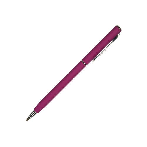 Ручка шариковая автоматическая BrunoVisconti® PALERMO цвет корпуса бордовый, soft-touch, 0.7 мм