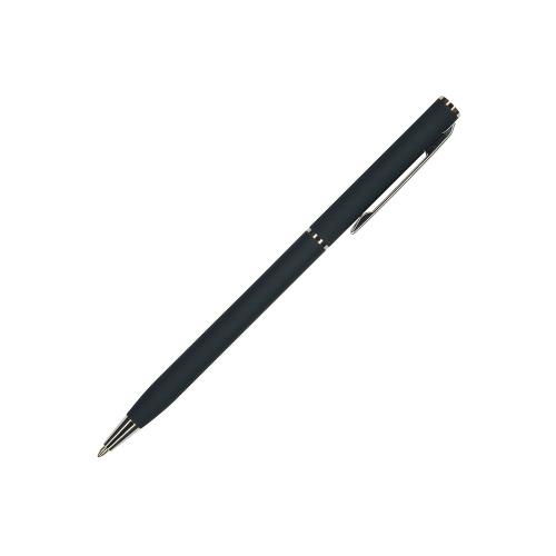 Ручка шариковая автоматическая BrunoVisconti® PALERMO цвет корпуса сине-черный, soft-touch, 0.7 мм