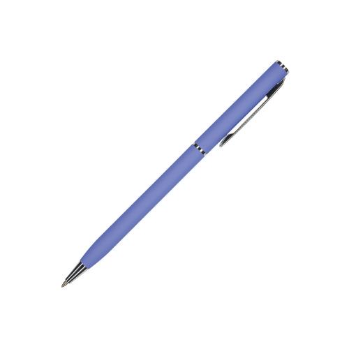 Ручка шариковая автоматическая BrunoVisconti® PALERMO цвет корпуса фиолетовый, soft-touch, 0.7 мм