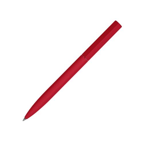 Шариковая металлическая ручка Minimalist софт-тач, красный