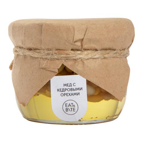 Сувенирный набор Мед с кедровыми орешками 120 гр; - купить необычные сувениры в Воронеже