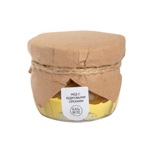 Сувенирный набор Мед с кедровыми орешками 120 гр; - купить необычные подарки в Воронеже