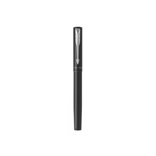 Ручка-роллер Parker Vector XL Black CT, стержень: F, цвет чернил:black; - купить подарки с логотипом в Воронеже